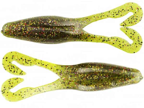 Gambler Buzzn Cane Toad 4 1 4 inch Soft Plastic Frog 5 pack