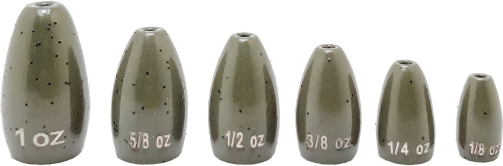 Departure Outdoors Tungsten Flipping Weights 5 Pack