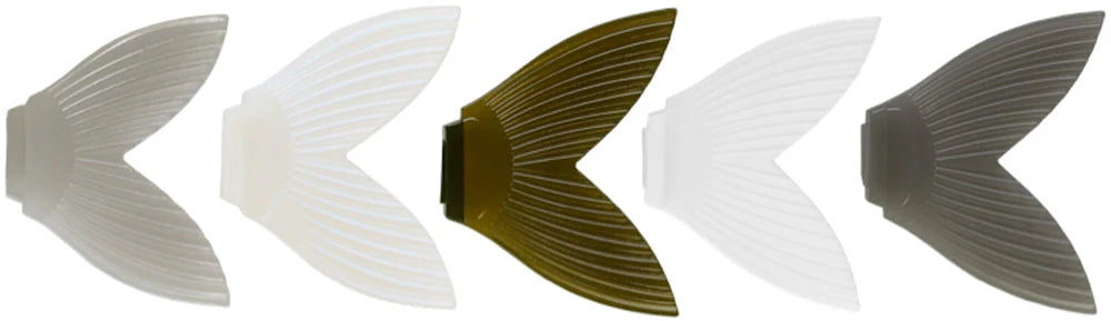 Bucca 6 Inch Trick Shad Replacement Tails 5 Pack