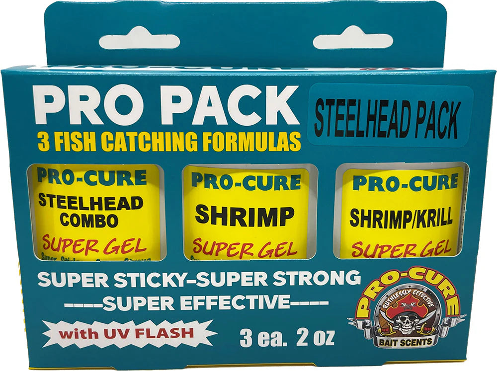 Pro Cure Pro Pack Three Fish Catching Formulas