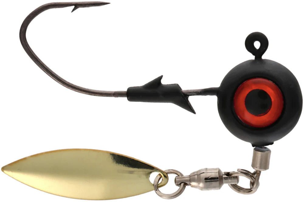 Eagle Claw Lazer Pro V Eagle Eye Underspin Ball Jighead 2 Pack