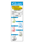Gamakatsu Multi Color Walleye and Steelhead Hook 25 Piece Assortment