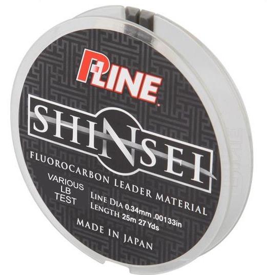 P Line Shinsei Clear 100 Pure Fluorocarbon Leader 27 Yards