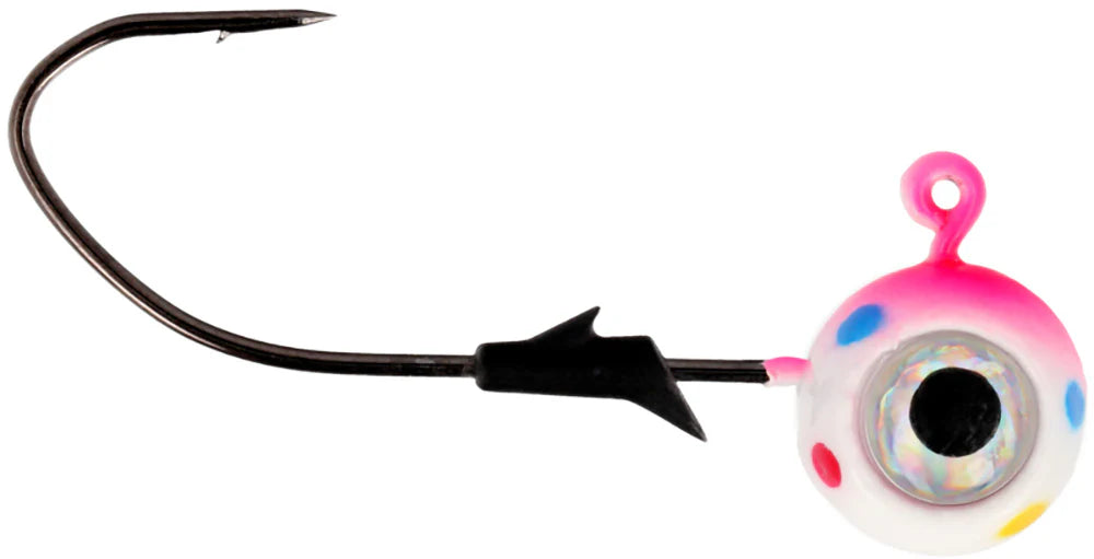 Eagle Claw Lazer Pro V Eagle Eye Ball Jighead 3 Pack