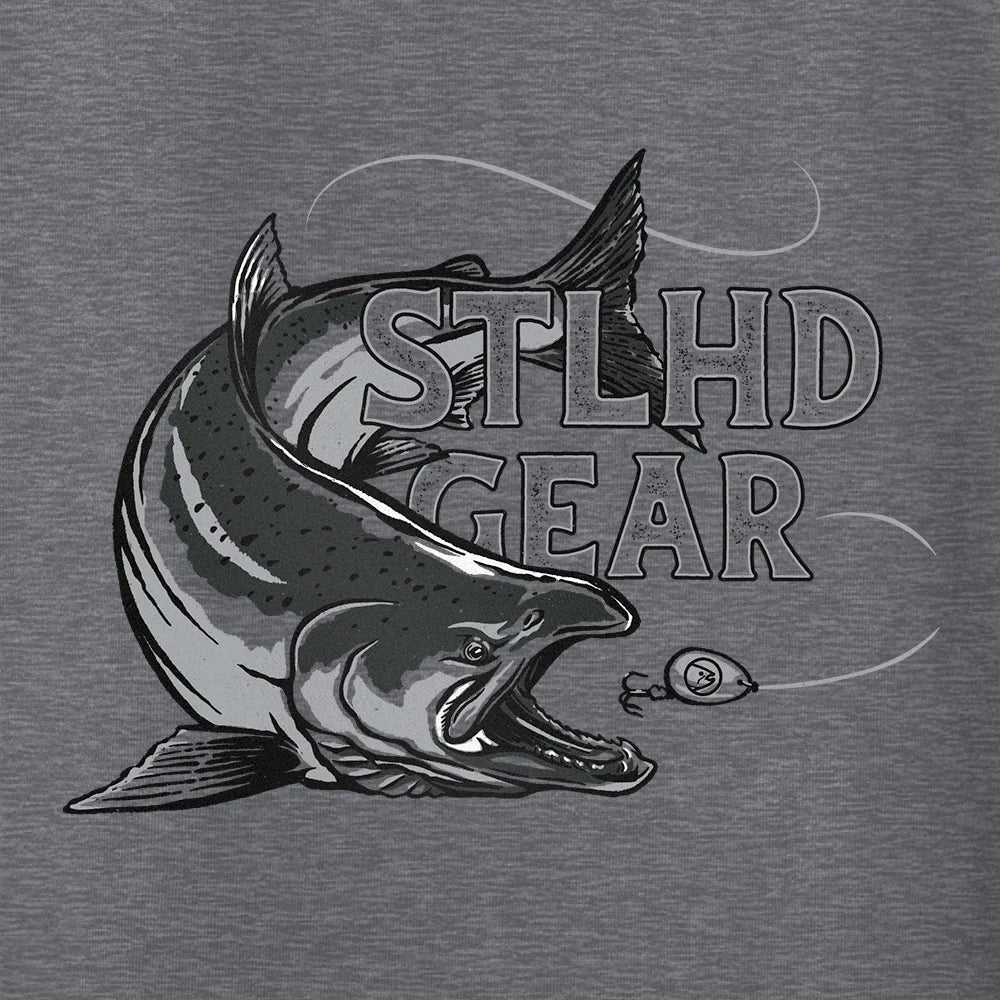 STLHD Mens King Salmon Premium Hoodie