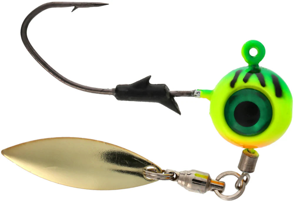 Eagle Claw Lazer Pro V Eagle Eye Underspin Ball Jighead 2 Pack