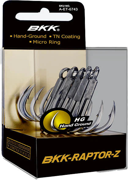 BKK Raptor Z Big Game Treble Hooks