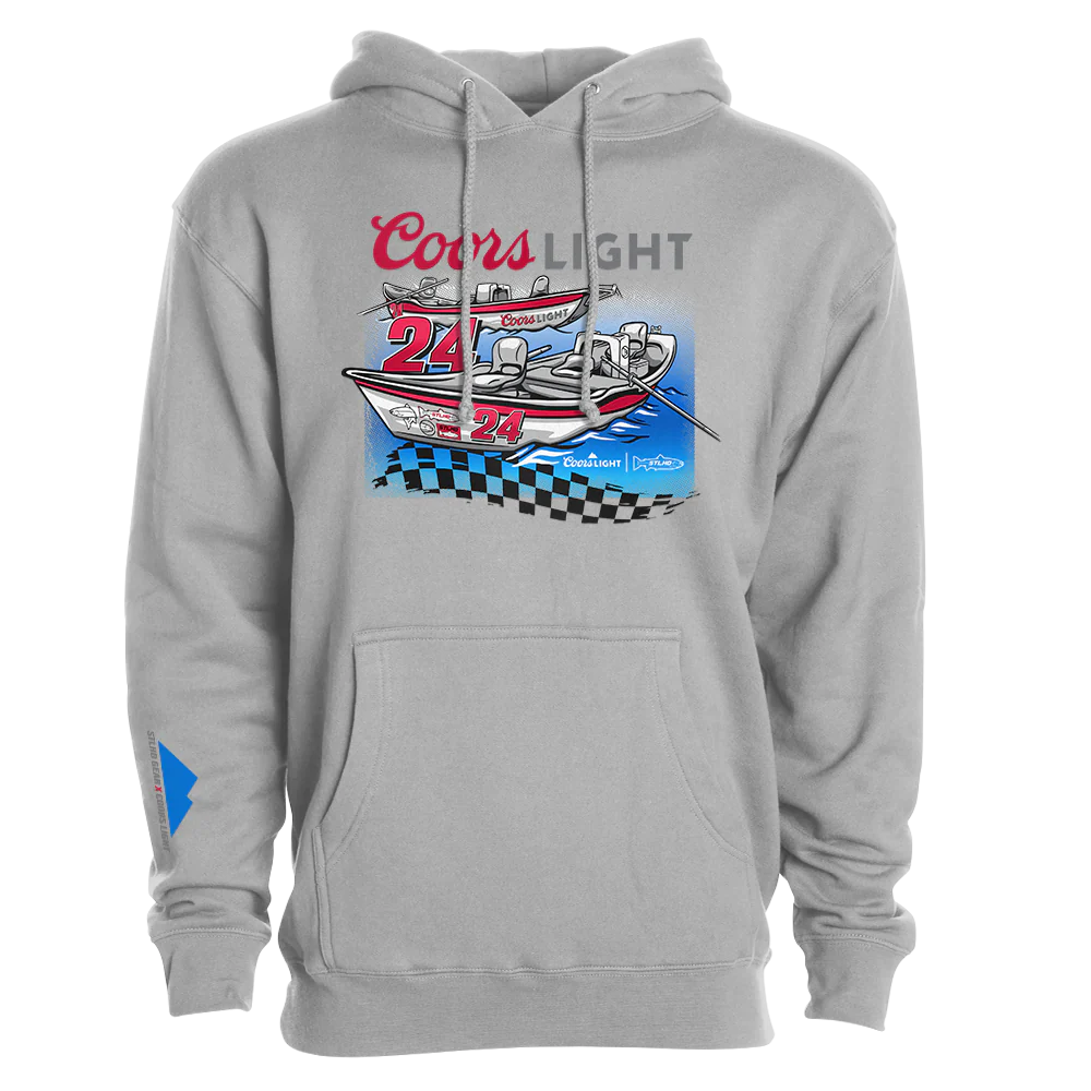 STLHD Mens X Coors Light Fast Lane Premium Hoodie