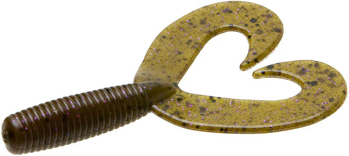 Zoom Fat Albert Twin Tail Grub Jig Trailer 35 Inch