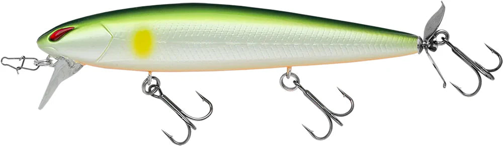 Nories Laydown Minnow Wake Prop Plus Topwater Walker Prop Bait 45 Inch