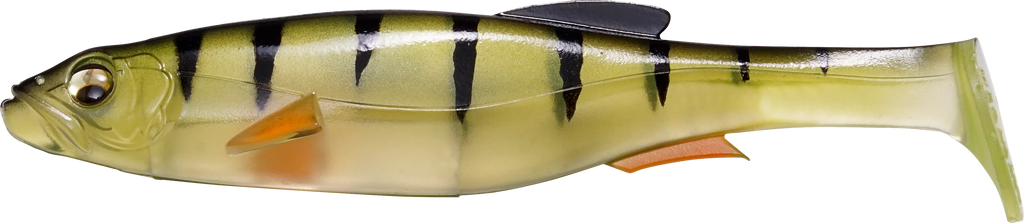 Megabass Magdraft Freestyle Un Rigged Paddle Tail Swimbait 6 Inch