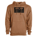 STLHD Mens Yuba River Saddle Brown Premium Hoodie