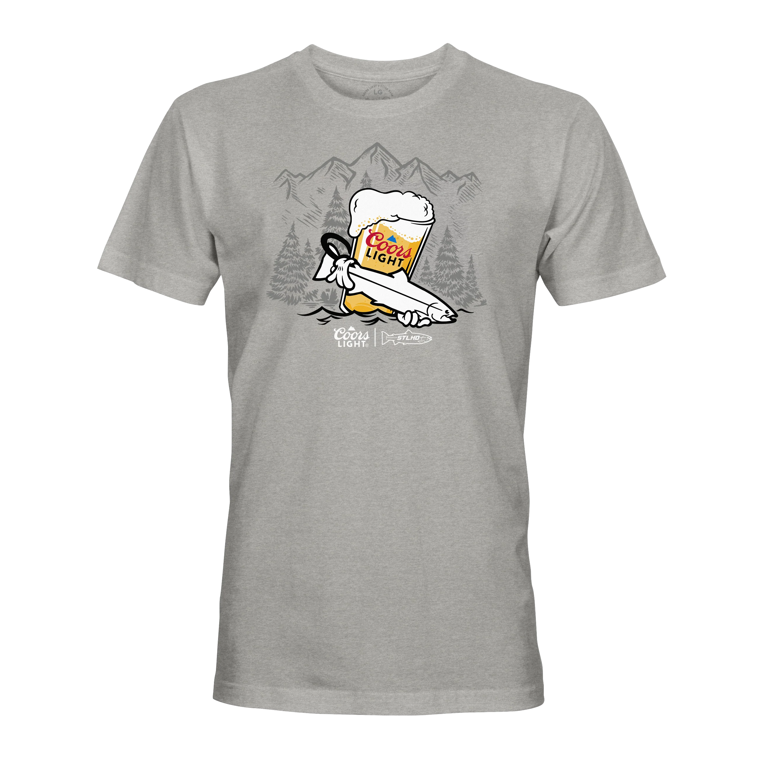 STLHD Mens X Coors Light Foam Dome Tee