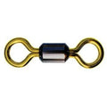 P Line Black Gold Single Rolling Barrel Swivel