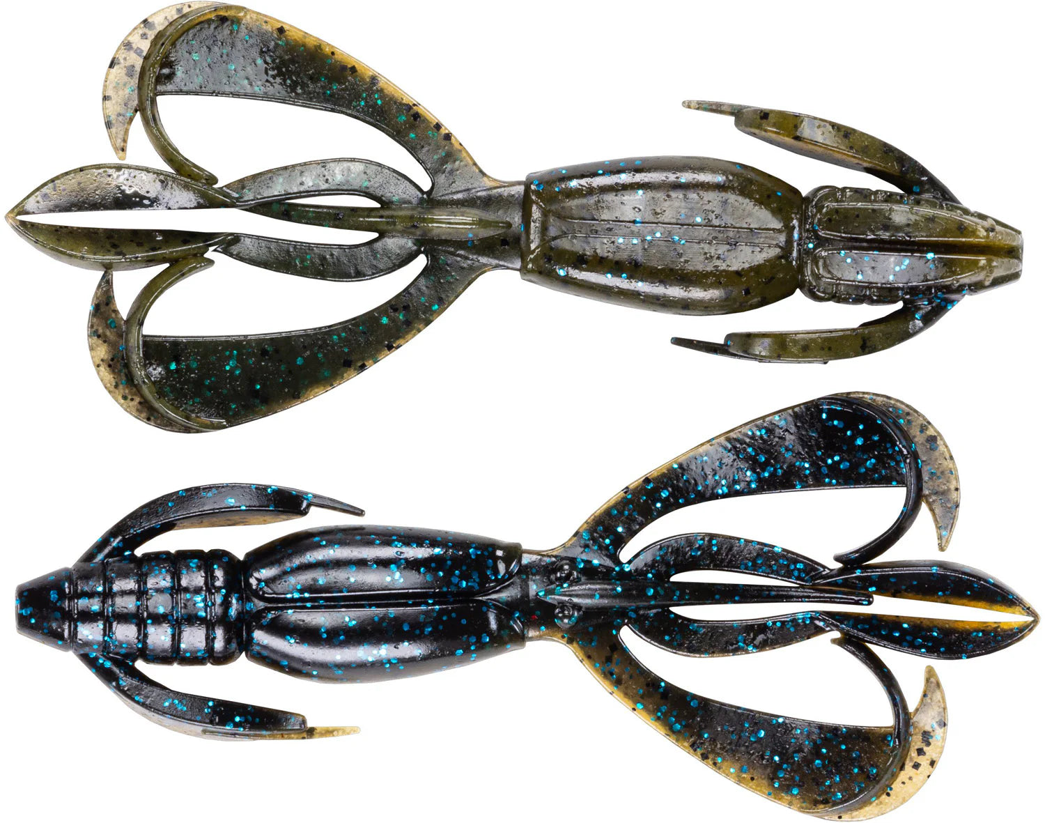 Keitech Crazy Flapper 28 inch Soft Plastic Creature Bait 8 pack