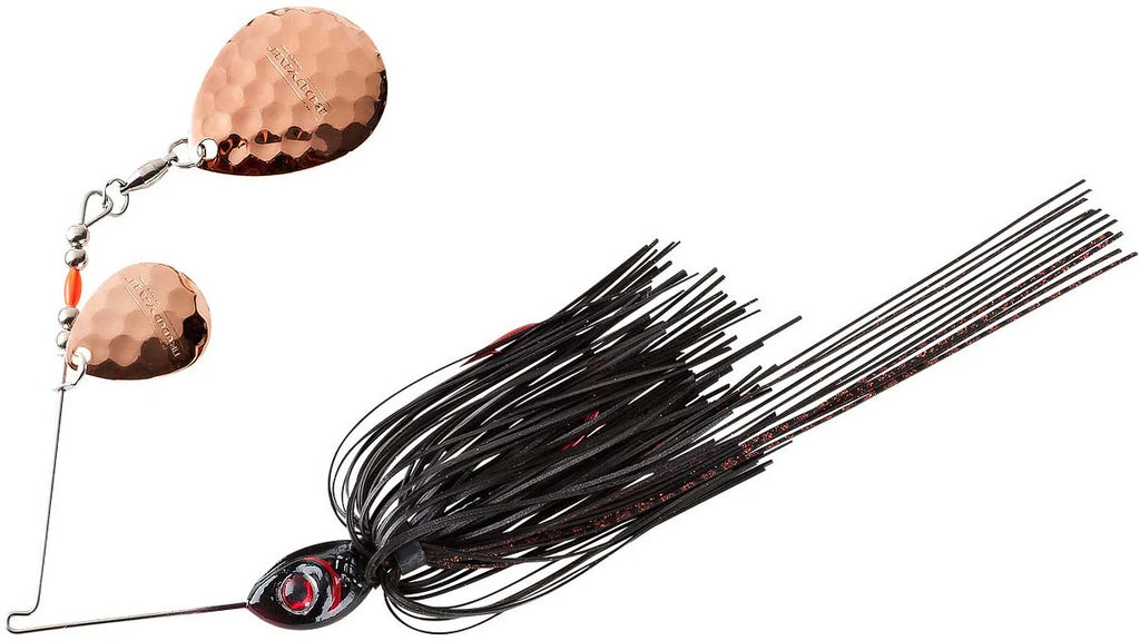Booyah Tux Tails Double Colorado Leaf Spinnerbait