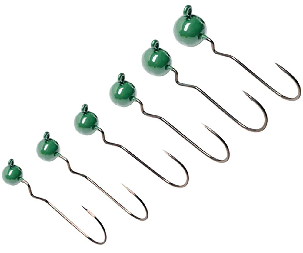 SPRO Skip Gap Round Shaky Head Jighead 3 Pack