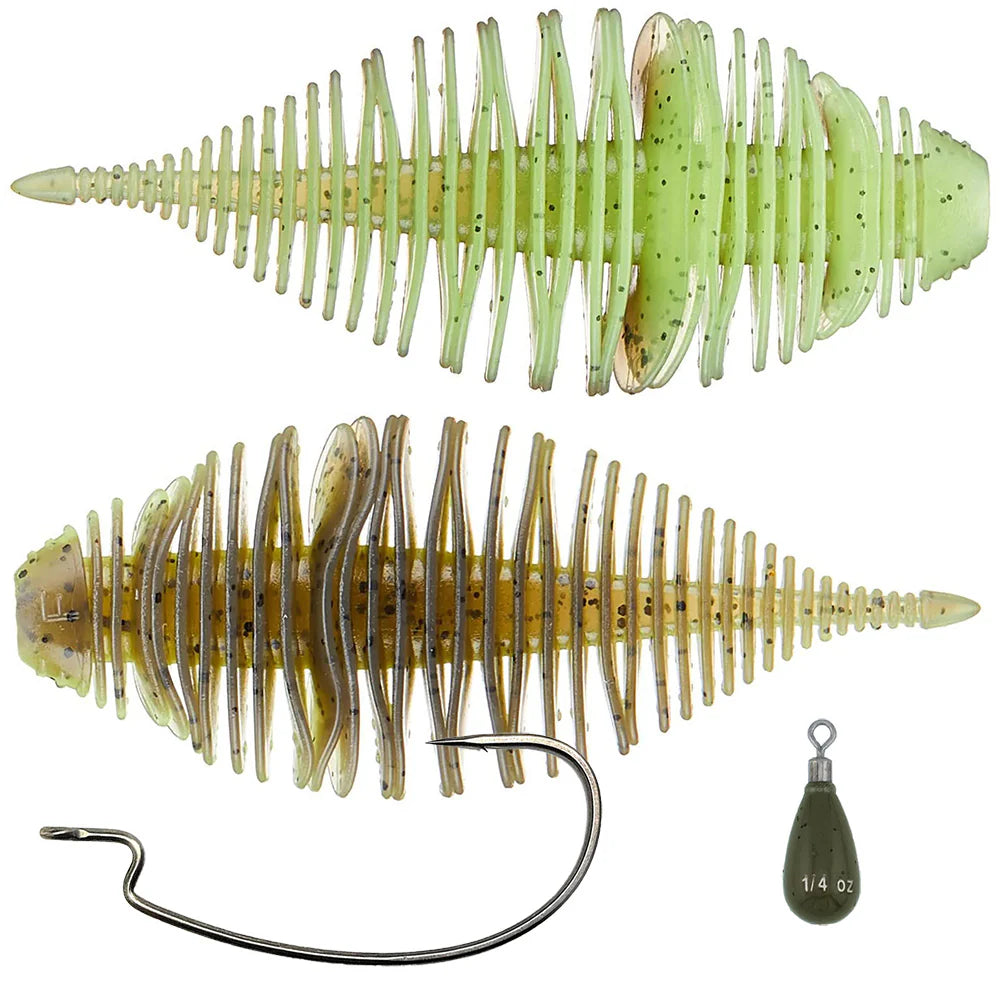 Geecrack Bellows Gill 38 Inch Floating Free Rig Kit