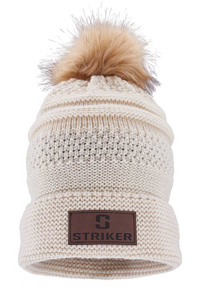 Striker Womens Bemidji Fur Pom Hat