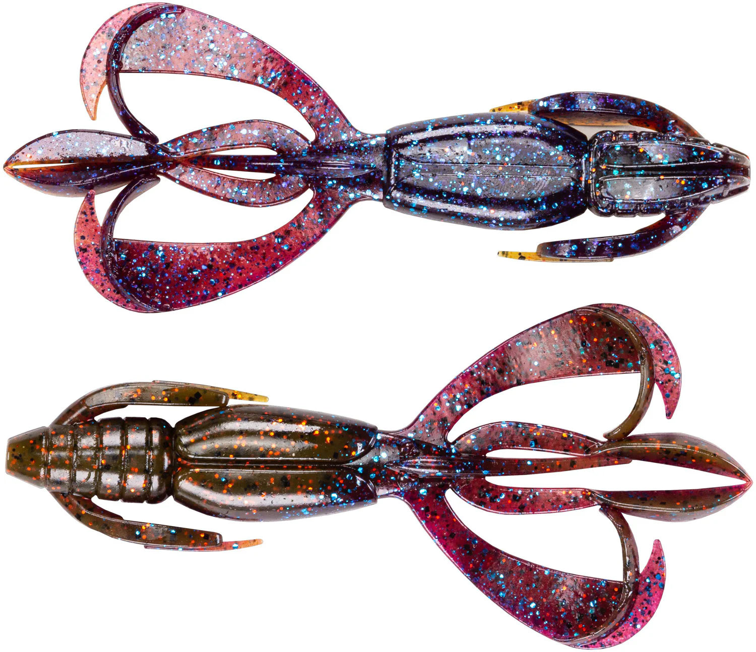 Keitech Crazy Flapper 28 inch Soft Plastic Creature Bait 8 pack