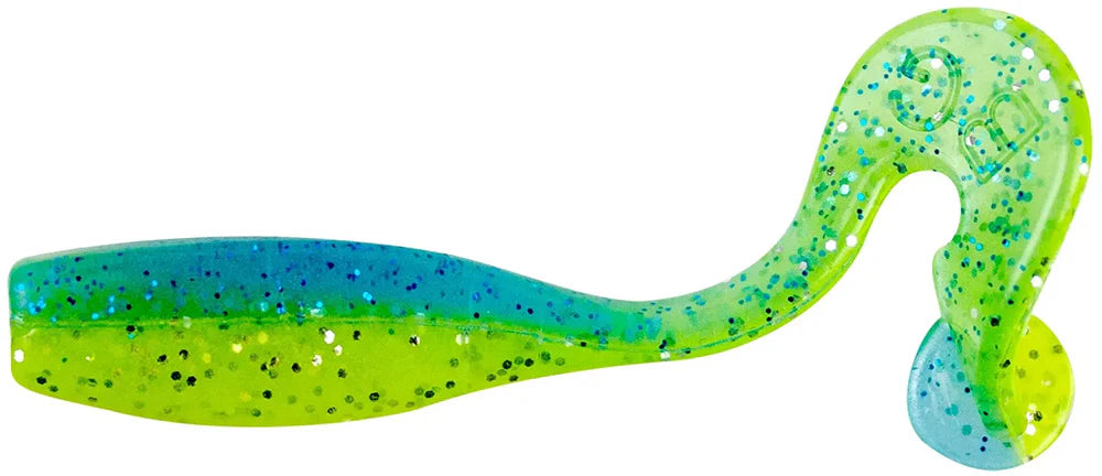 Bobby Garland MoGlo Strollr Swimming Curlytail Soft Plastic 25 Inch
