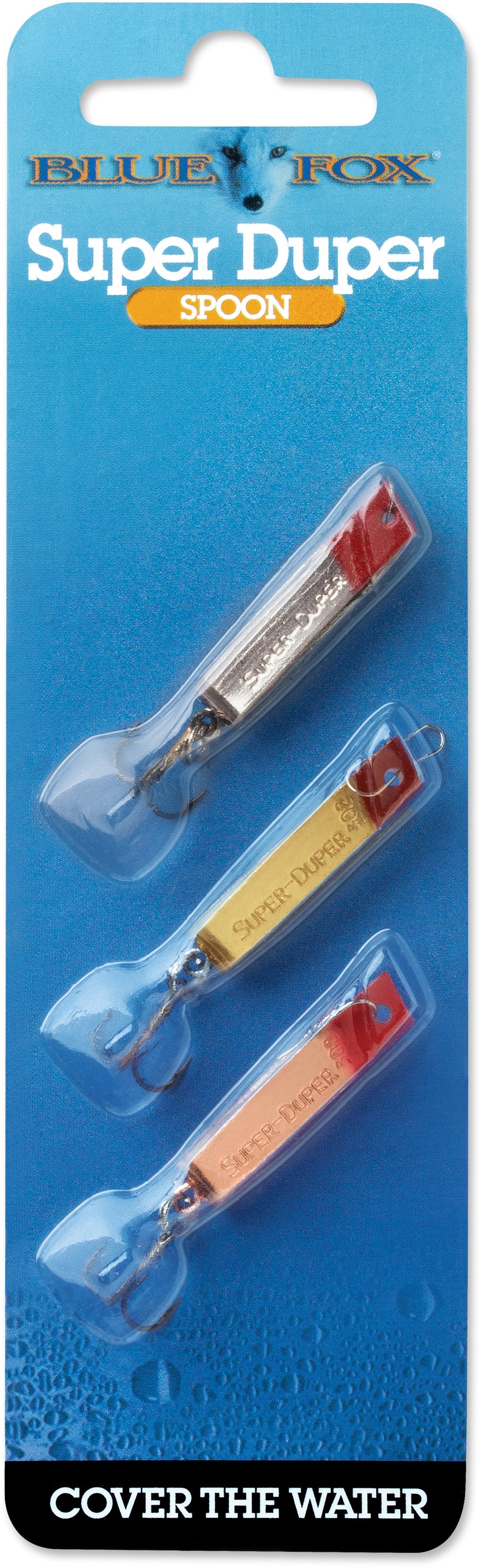 Blue Fox Super Duper 3 Piece Spoon Lure Kit