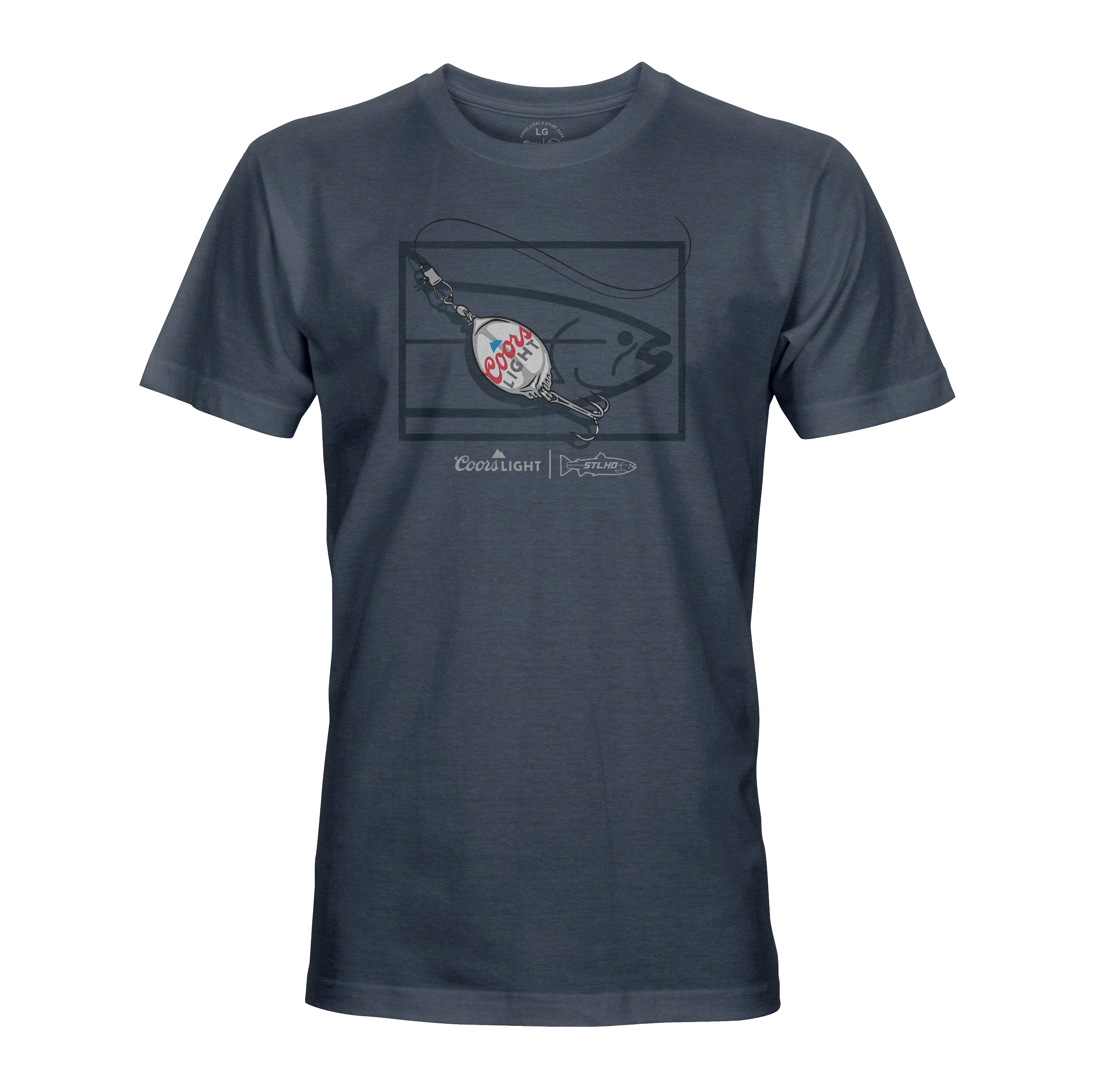 STLHD Mens X Coors Light Lure Tee