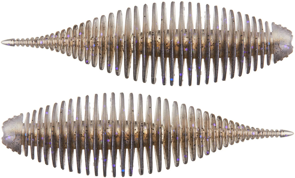 Geecrack Floating Elastomer Bellows Shad Soft Plastic Creature Bait 38 Inch