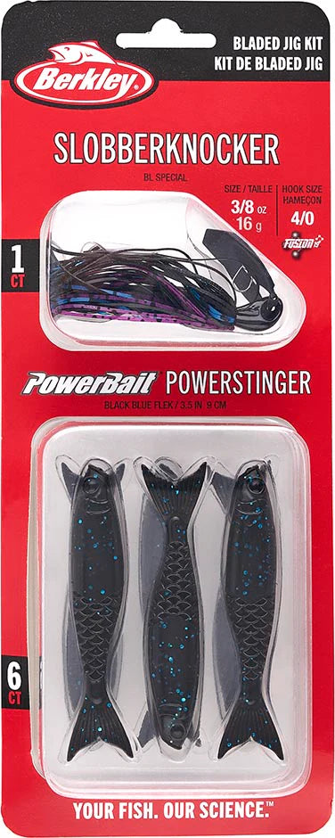 Berkley Slobberknocker and PowerStinger Kit 3 8 oz