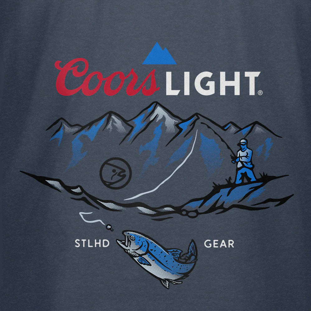 STLHD Mens X Coors Light Streamside Tee