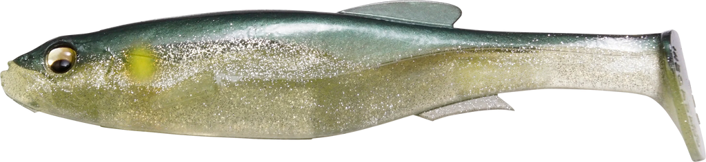 Megabass Magdraft Freestyle Un Rigged Paddle Tail Swimbait 6 Inch