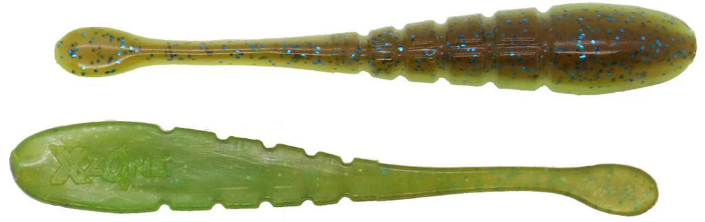 Xzone Pro Series Finesse Slammer 4 inch 8 pack