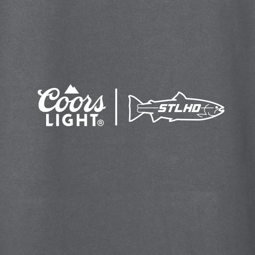 STLHD Mens X Coors Light Rocky Mountain Cool Premium Hoodie