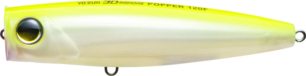 Yo Zuri 3D Inshore Popper 3 1 2 inch Topwater Popper