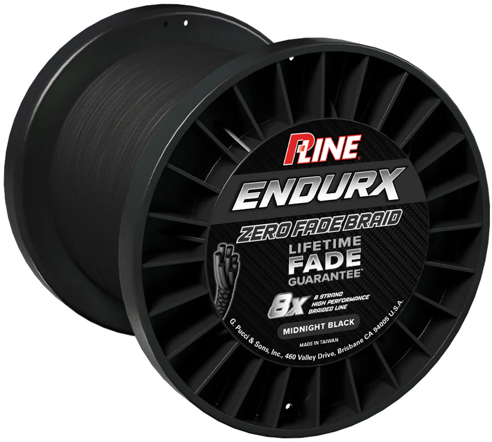 P Line EndurX Braid Bulk Spools Midnight Black