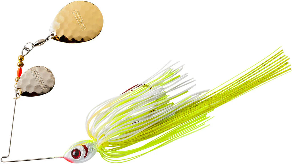 Booyah Tux Tails Double Colorado Leaf Spinnerbait