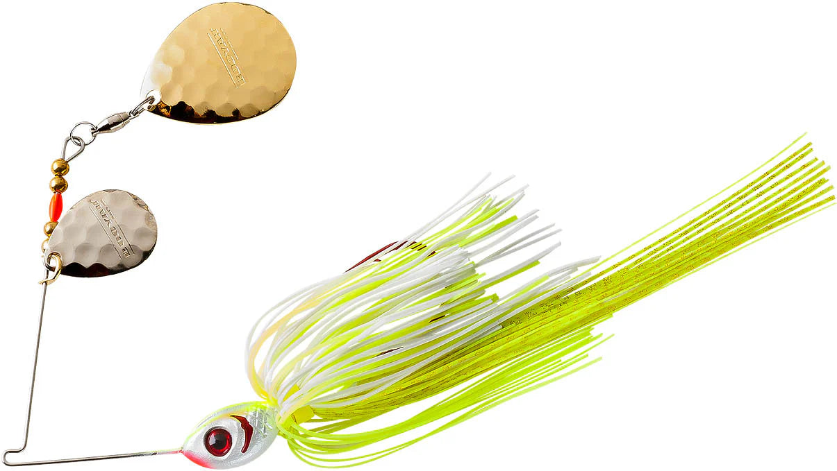 Booyah Tux Tails Double Colorado Leaf Spinnerbait