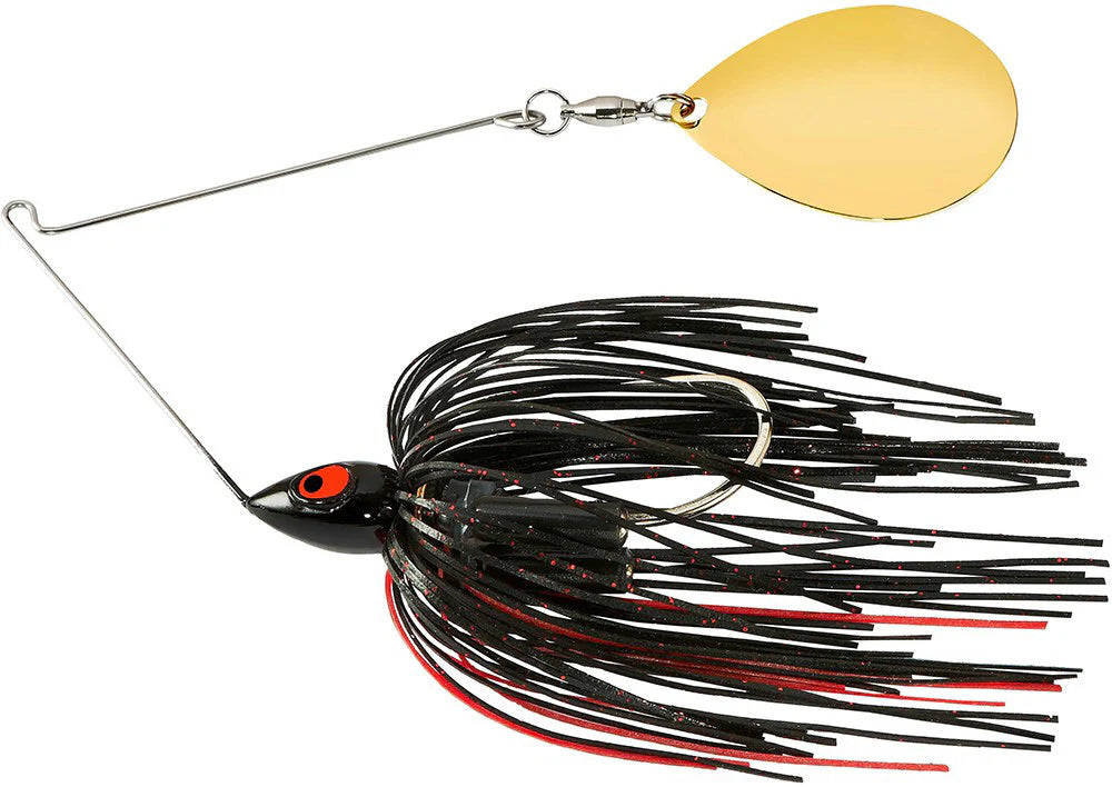 War Eagle Painted Head Night Time Single Colorado Spinnerbait 1 2 oz