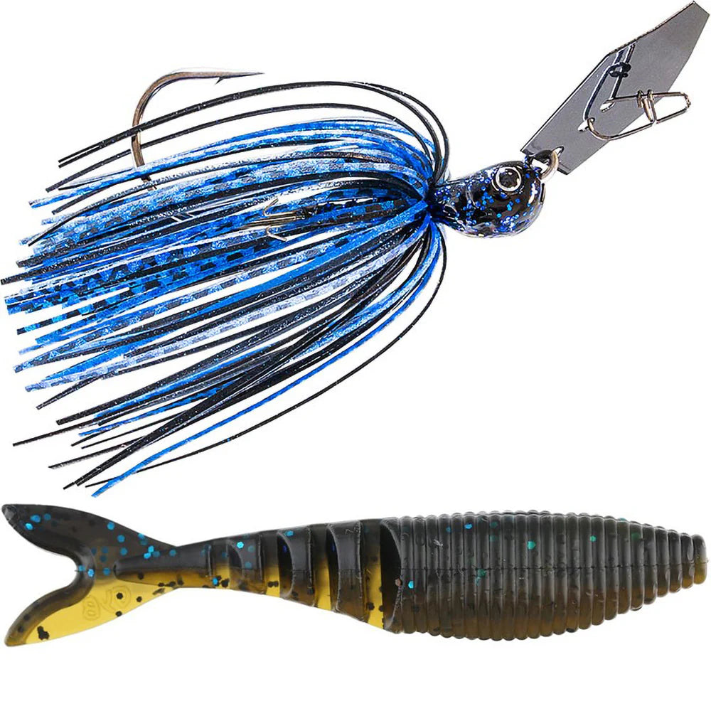 Z Man Jack Hammer Chatterbait Gary Yamamoto Zako Swimbait Combo