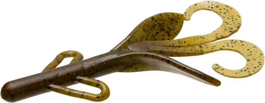 Zoom Brush Hog Creature Bait 6 Inch