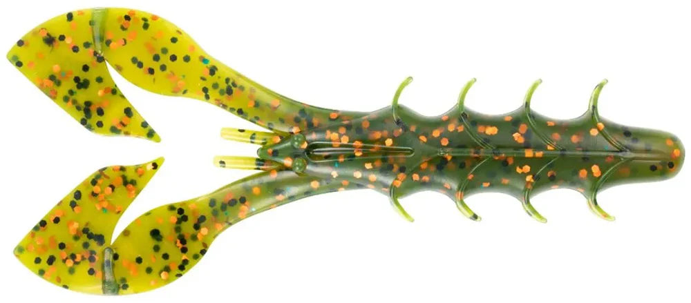 YUM Spine Craw 3 3 4 inch Soft Plastic Craw