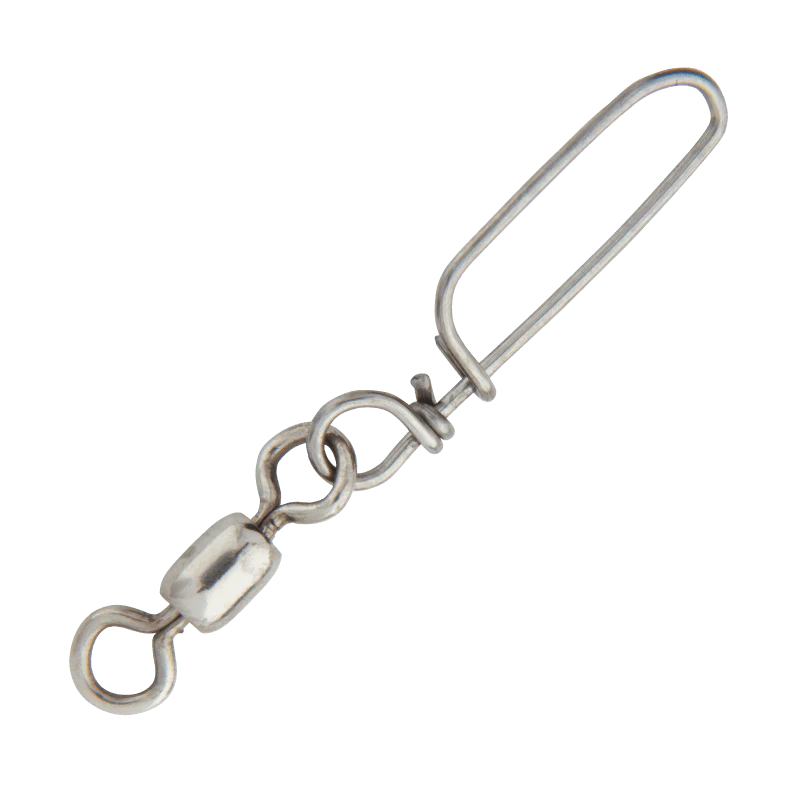 Rosco Nickel Coastlock Snap Swivel