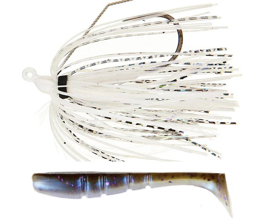 Xzone Pro Series Swammer Swimbait Core Tackle Swim Jig Combo