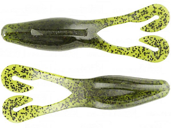 Gambler Buzzn Cane Toad 4 1 4 inch Soft Plastic Frog 5 pack