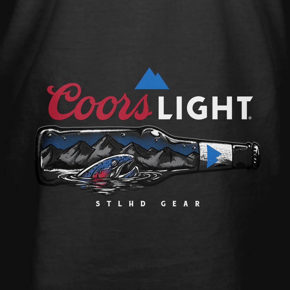 STLHD Mens X Coors Light Bottlescape Tee