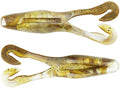 Gambler Buzzn Cane Toad 4 1 4 inch Soft Plastic Frog 5 pack