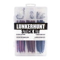 Lunkerhunt Assorted Drop Shot 34 Piece Stickbait Kit
