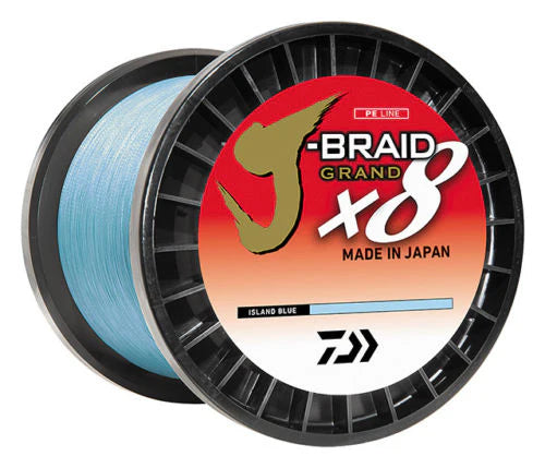 Daiwa J Braid Grand x8 Braided Line 3000 Yard Bulk Spools