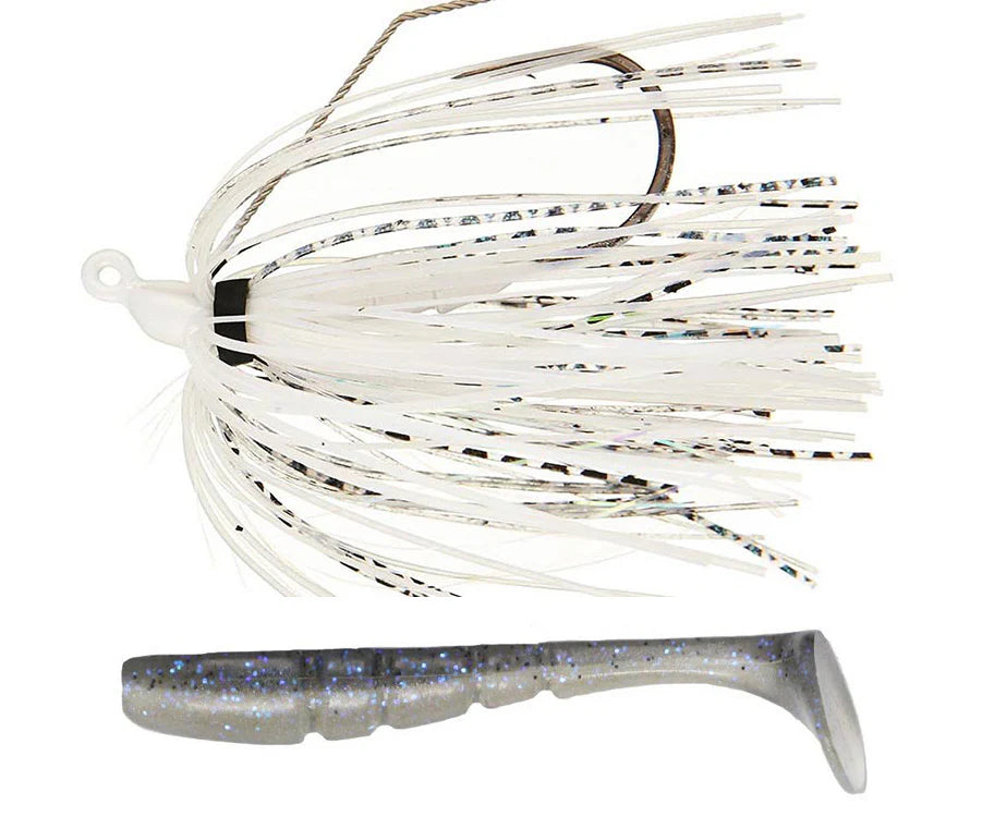 Xzone Pro Series Swammer Swimbait Core Tackle Swim Jig Combo