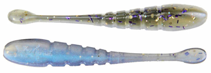Xzone Pro Series Finesse Slammer 3 1 4 inch Drop Shot Bait 10 pack